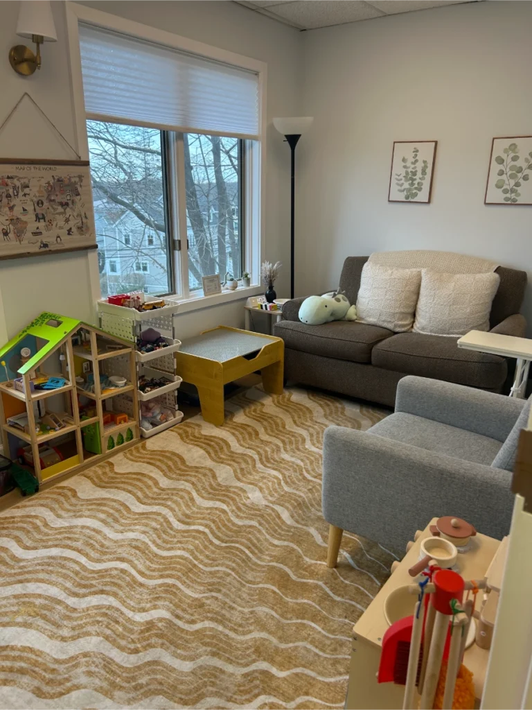 A counseling room at Positive Directions